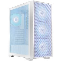 Корпус LogicConcept DART PRO ARGB MIDI WHITE MESH fans 4x120mm без БЖ ATX