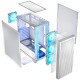 Корпус LogicConcept DART PRO ARGB MIDI WHITE MESH fans 4x120mm без БЖ ATX