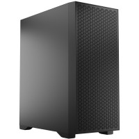 Корпус LogicConcept DART PRO MIDI SOLID BLACK fan 120mm без БЖ ATX