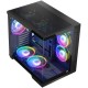 Корпус Modecom VOLCANO PANORAMA APEX ARGB 7F MIDI GREY без БЖ ATX