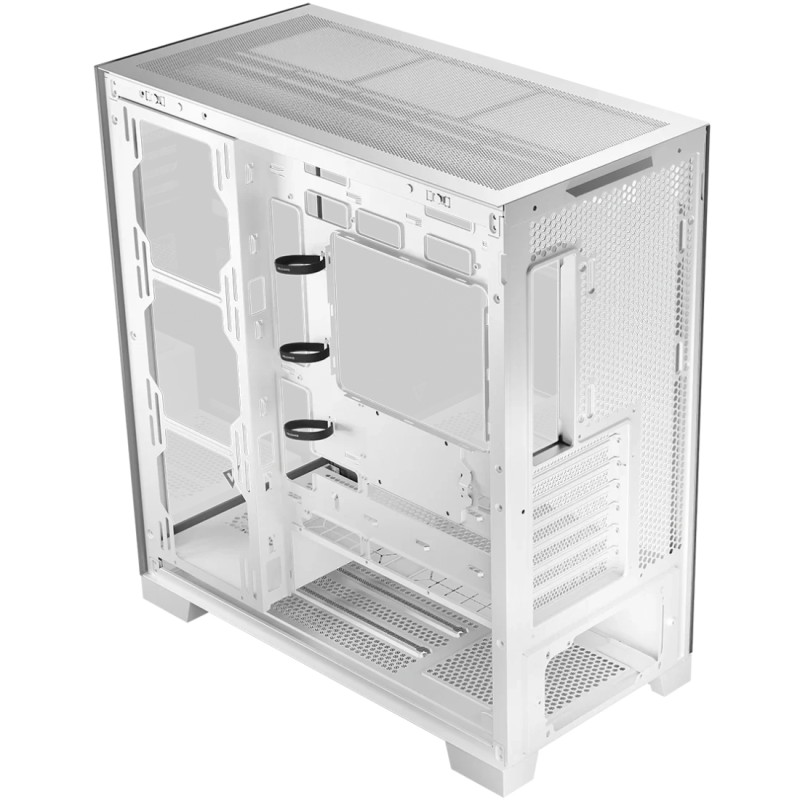 Корпус Modecom VOLCANO SPACE APEX w/o fans MIDI USB 3.0x2+TYPE-C WHITE без БЖ ATX