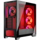 Корпус Modecom VOLCANO EXPANSE S ARGB 4x140mm fans MIDI USB 3.0x2+TYPE-C BLACK без БЖ ATX