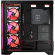 Корпус Modecom VOLCANO EXPANSE S ARGB 4x140mm fans MIDI USB 3.0x2+TYPE-C BLACK без БЖ ATX