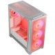 Корпус Modecom VOLCANO EXPANSE S ARGB 4x140mm fans MIDI USB 3.0x2+TYPE-C WHITE без БЖ ATX