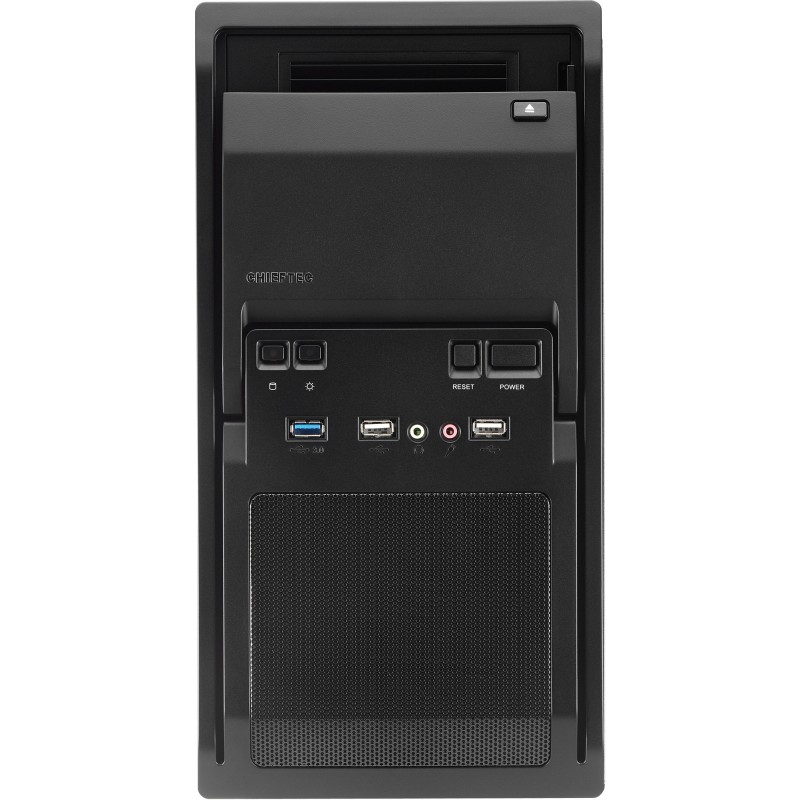 Корпус Chieftec LIBRA LT-01B-OP mATX, без БЖ, Black