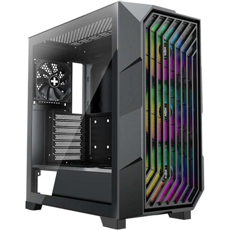 Корпус Xilence XILENT BREEZE II Performance A + X812.ARGB 2xUSB3.0, 3xARGB FAN 12cm, без БЖ ATX