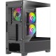 Корпус Xilence XILENT BEAM X218.ARGB 3xARGB FAN 12cm, без БЖ ATX