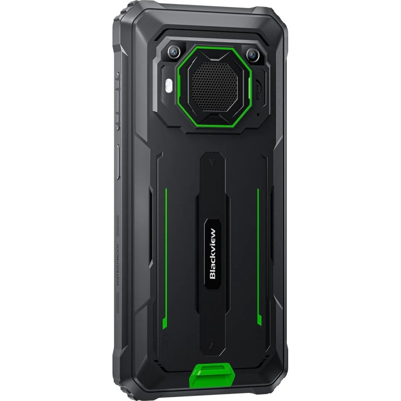 Смартфон Blackview BV6200 Pro 6.56" HD+ /6GB/128GB /Helio P35 /13000mAh/ 13+8Мп /IP69K/NFC Green