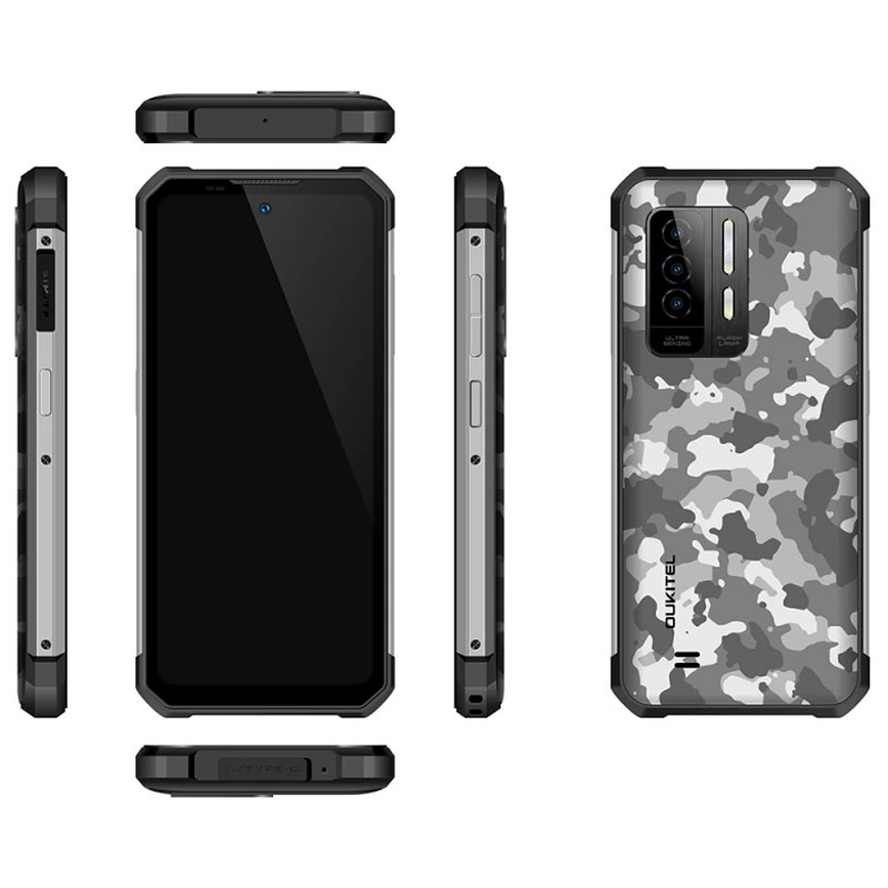 Смартфон Oukitel WP27 6.8"FHD+ /12GB/256GB/ G99 /8500mAh /64+16Мп/ IP69K /NFC CAMO