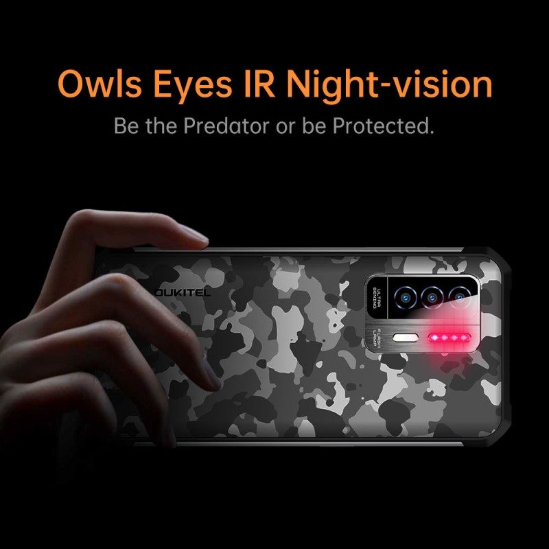Смартфон Oukitel WP27 6.8"FHD+ /12GB/256GB/ G99 /8500mAh /64+16Мп/ IP69K /NFC CAMO