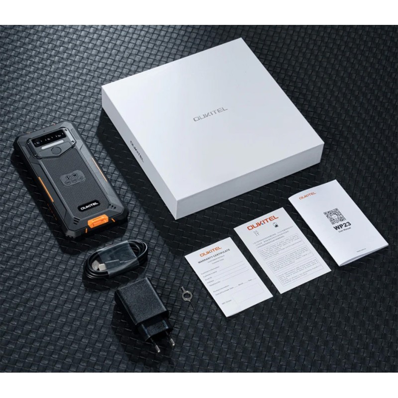Смартфон Oukitel WP23 6.5“ HD+ /4GB/64GB / MTK 6765 / 10600mAh / 13+5Мп / IP69K/ NFC / Black