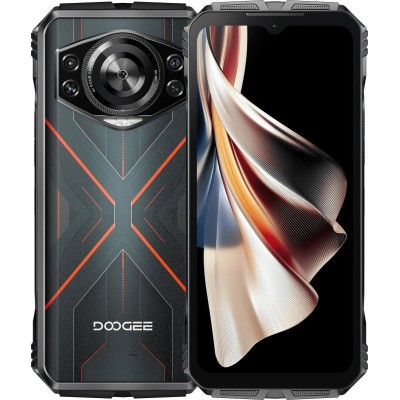 Смартфон Doogee S cyber 6.58" FHD+ /8GB/256GB/ T606 / 10800mAh / 50+16Мп NFC/IP68/IP69K Black
