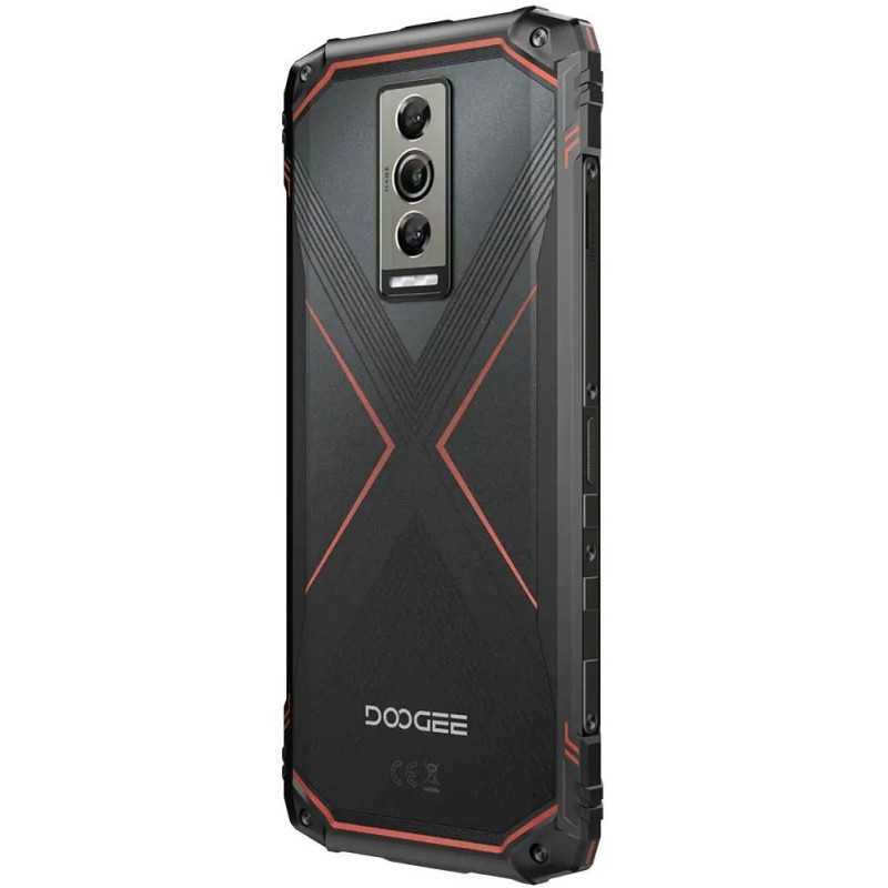 Смартфон Doogee Blade10 Pro 6.56" HD+ /6GB/256GB/ T606 / 5150mAh / 50+8Мп / NFC/IP68/IP69K Black/Red