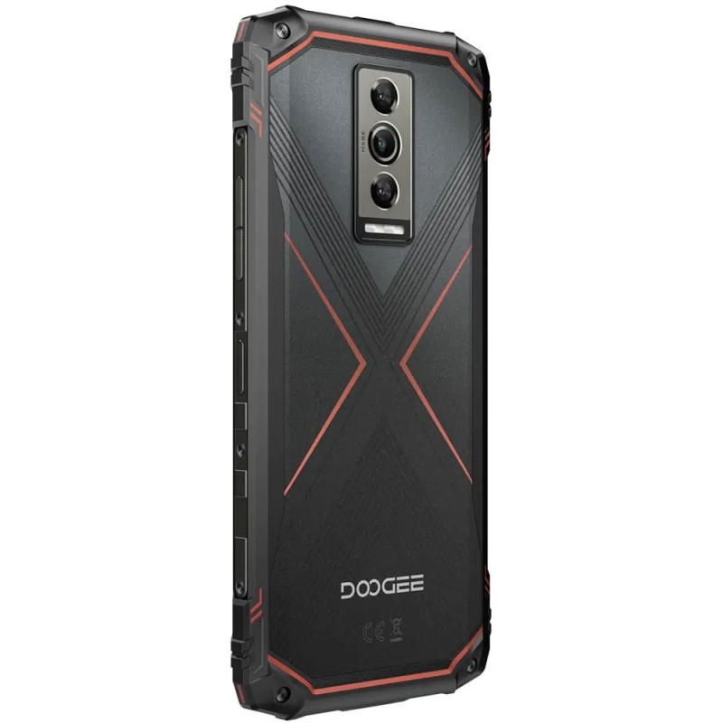 Смартфон Doogee Blade10 Pro 6.56" HD+ /6GB/256GB/ T606 / 5150mAh / 50+8Мп / NFC/IP68/IP69K Black/Red