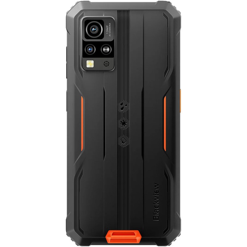 Смартфон Blackview BV4800 Pro 6.56" HD+ /4GB/128GB/ T606 / 5180mAh / 16+8Мп / NFC /IP69K/Orange