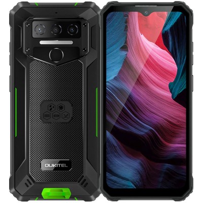 Смартфон Oukitel WP23 pro 6.52"HD+ /8GB/128GB / T606 /10600mAh /13+5Мп/ IP69K /NFC Black-Green