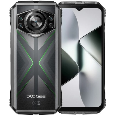 Смартфон Doogee S118 6.58" FHD+ /12GB/512GB/ G100 /10800mAh/ 50+32Мп / NFC/ IP68/IP69K Green