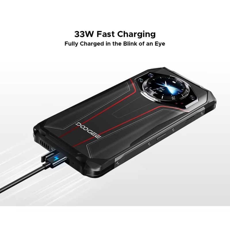 Смартфон Doogee S119 6.72" FHD+ /8GB/512GB/ MT8788 /10200mAh/ 100+16Мп / NFC/ IP68/IP69K Red
