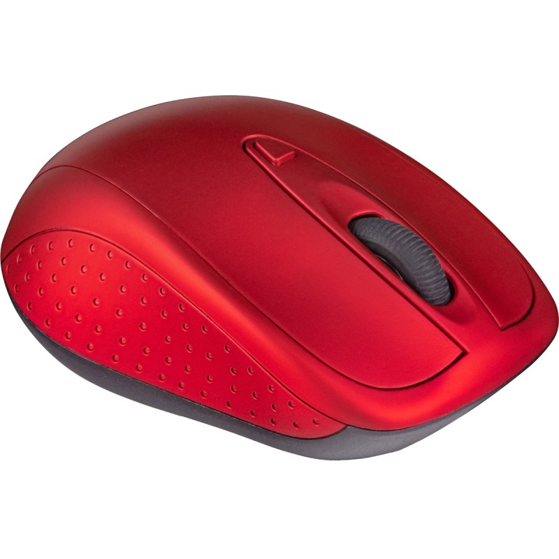 Мишка Modecom MC-WM4.1, бездротова, 3кн., 1600dpi, нано ресівер, червона