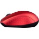 Мишка Modecom MC-WM4.1, бездротова, 3кн., 1600dpi, нано ресівер, червона