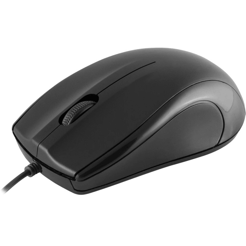 Мишка LogicConcept LM-12, 3 кн., 1000dpi, чорна