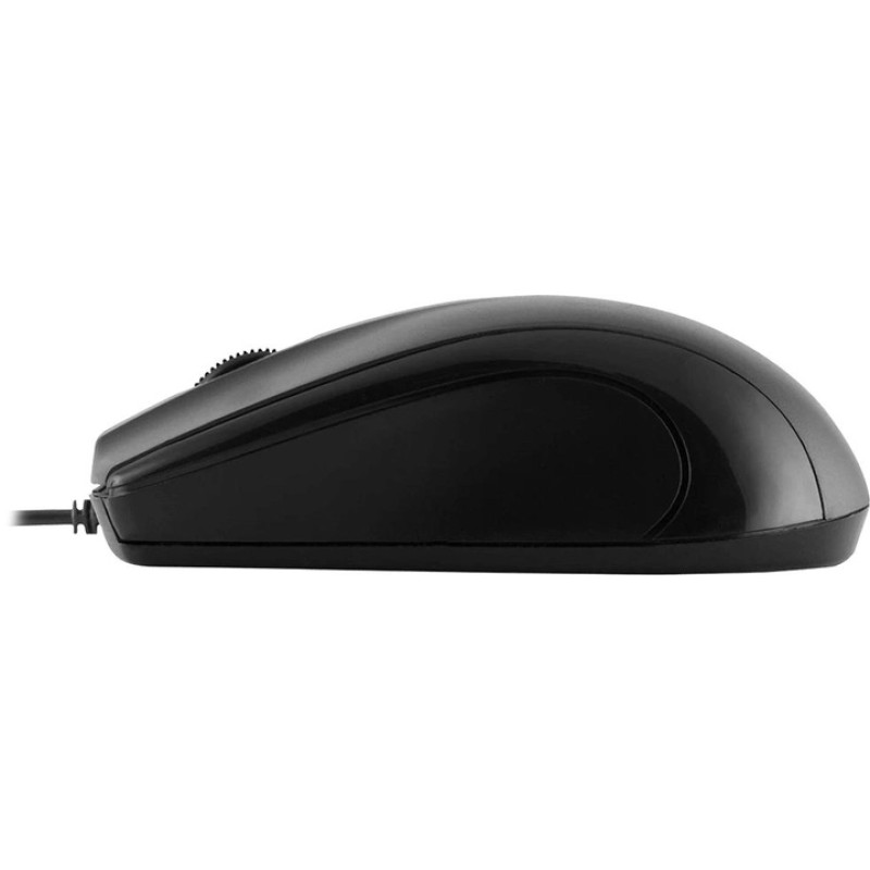Мишка LogicConcept LM-12, 3 кн., 1000dpi, чорна