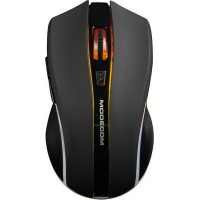Мишка  Modecom MC-WRM1, бездротова, зарядка, 3кн., 1600dpi, чорна