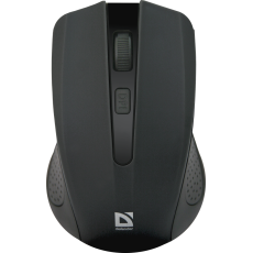 Мишка Defender Accura MM-935 бездротова, 4 кн. до 1600 dpi, чорна