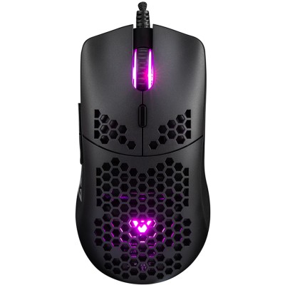 Мишка  Modecom Shinobi 3327 Volcano, ігрова, 5200dpi., 6кн., чорна
