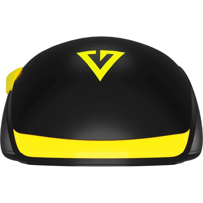Мишка Modecom Jager Volcano, ігрова, 12400dpi., 7кн.,RGB, Hot-Swap, custom., чорна