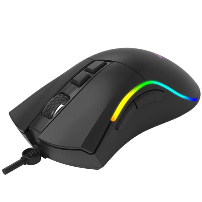 Мишка XTRIKE ME GM-226, ігрова, USB, 7200dpi., 7кн.,RGB, чорна