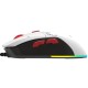 Мишка XTRIKE ME GM-316, ігрова, 7200dpi., 6кн., 13 режимів RGB, 2 панелі, біла