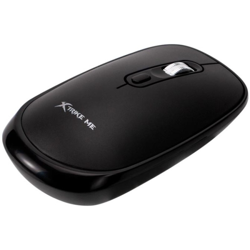 Мишка XTRIKE ME GW-119, бездротова Bluetooth+2.4G, 1600dpi., 4кн., Silent, чорна