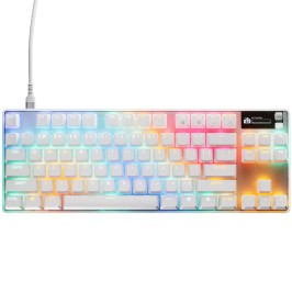 Клавіатура ігрова SteelSeries Apex Pro TKL Gen 3 UA  HyperMagnetic, OmniPoint 3.0, OLED, White