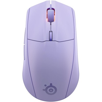 Мишка SteelSeries Rival 3 Gen 2 Wireless, RGB, Lavender