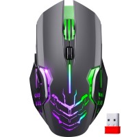 Мишка Defender Katana GM-511, бездротова, ігрова, 6кн., 3200 dpi., 400 mAh, чорна
