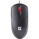 Мишка Defender Icon MB-057, 3кн.,1000 dpi, безшумна, чорна