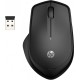 Мишка бездротова HP 280 Silent, 3 кн., 1200 dpi, чорна