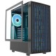 Корпус Modecom BREEZE BLACK USB 3.0x2 USB-Cx1 ARGB 4x140mm fans без БЖ ATX