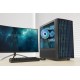 Корпус Modecom BREEZE BLACK USB 3.0x2 USB-Cx1 ARGB 4x140mm fans без БЖ ATX