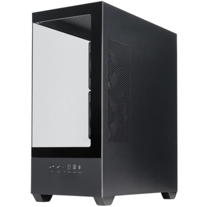 Корпус Chieftec VISTA GT-01B-OP 3x120mm A-RGB, ATX, без БЖ, Black