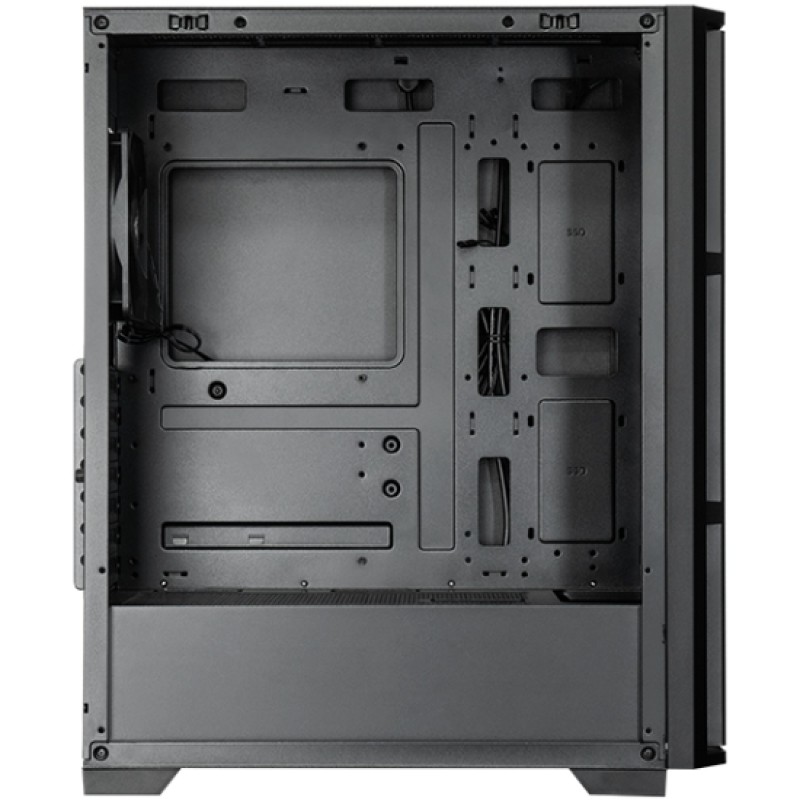 Корпус Chieftec Pro Midi TG AS-02B-TG-OP ATX, без БЖ, Black