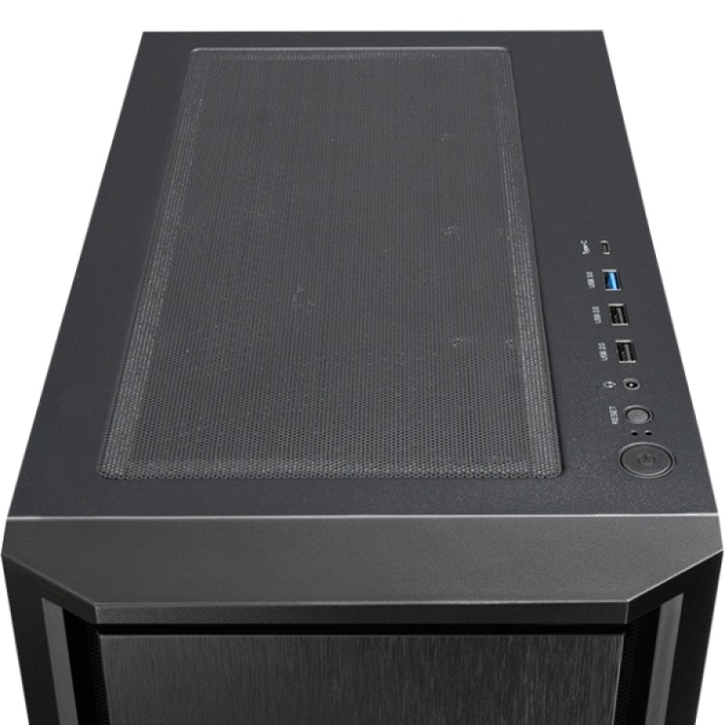 Корпус Chieftec Pro Midi TG AS-02B-TG-OP ATX, без БЖ, Black