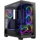 Корпус Modecom VOLCANO STELLAR ARGB MIDI 5x120mm fans BLACK без БЖ ATX