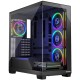 Корпус Modecom VOLCANO STELLAR ARGB MIDI 5x120mm fans BLACK без БЖ ATX