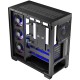 Корпус Modecom VOLCANO STELLAR ARGB MIDI 5x120mm fans BLACK без БЖ ATX