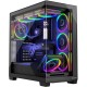 Корпус Modecom VOLCANO STELLAR ARGB MIDI 5x120mm fans BLACK без БЖ ATX