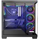 Корпус Modecom VOLCANO STELLAR ARGB MIDI 5x120mm fans BLACK без БЖ ATX