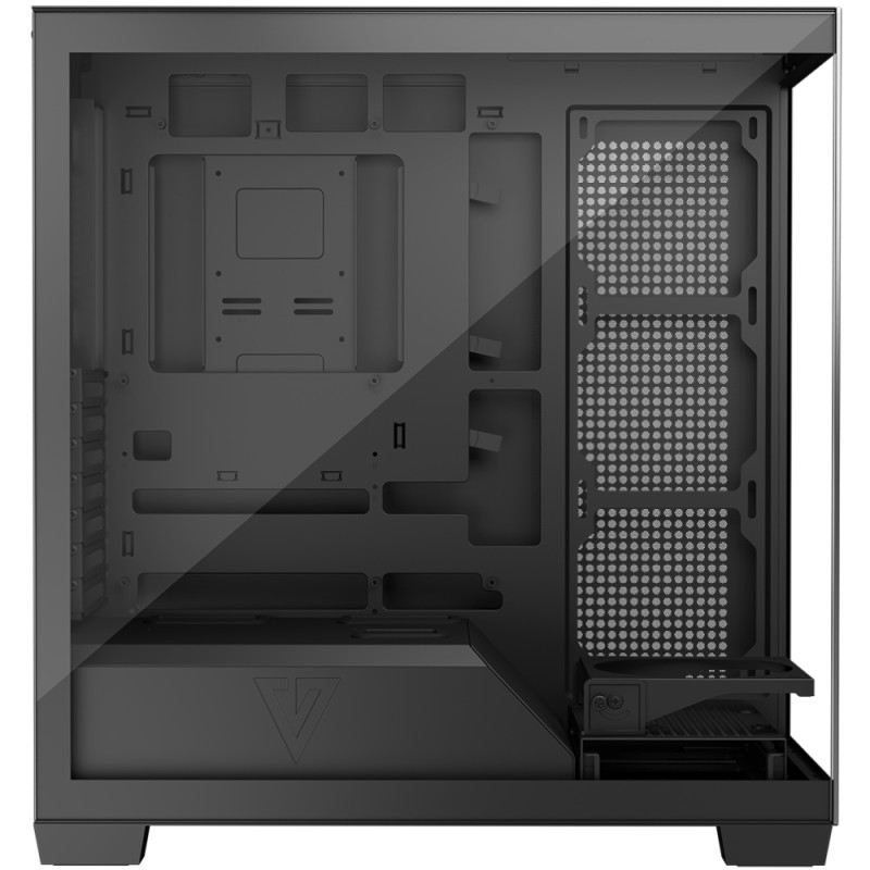 Корпус Modecom VOLCANO STELLAR MIDI w/o fans BLACK без БЖ ATX