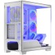 Корпус Modecom VOLCANO STELLAR ARGB MIDI 5x120mm fans WHITE без БЖ ATX